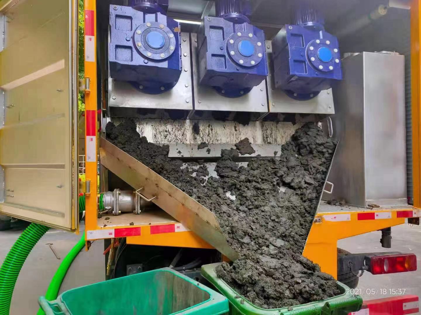 鄂温克化粪池清掏城市维护站-泥浆净化干湿分离处理